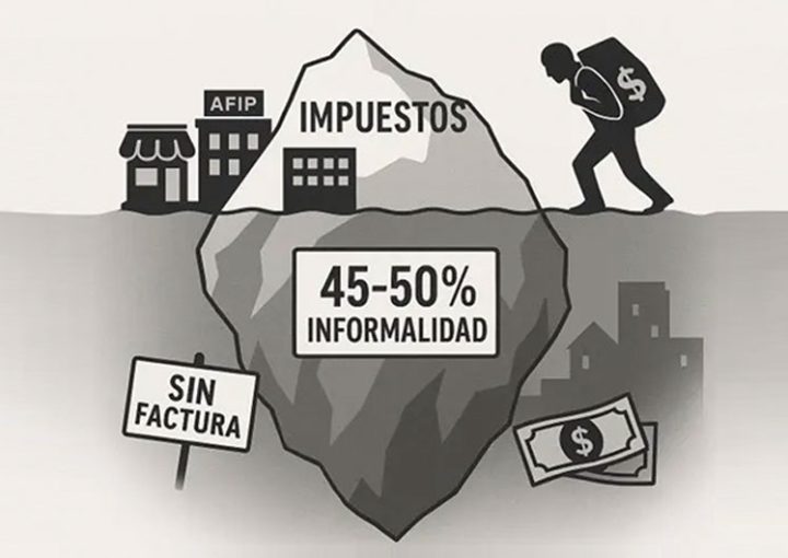 La informalidad en el país más gravoso del mundo